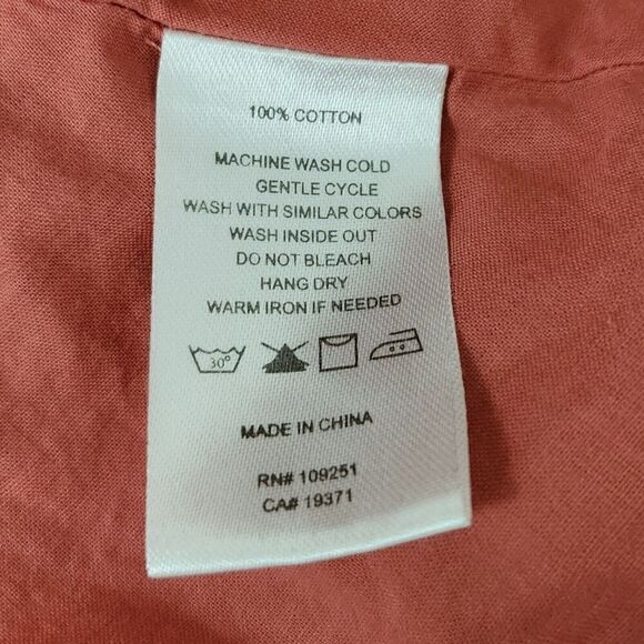 Trovata Mini Skirt Womens Medium Red Orange Wrap Dot Print Boho Summer Beach - Picture 7 of 9